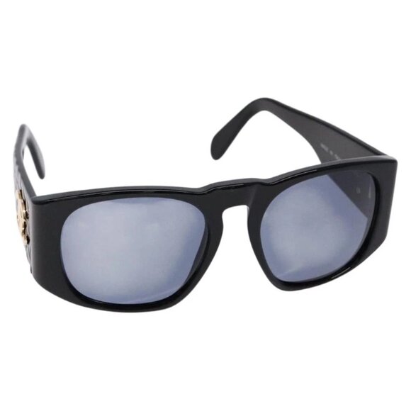 CHANEL Sunglasses plastic Black CC Auth yk19120 - Picture 1 of 10